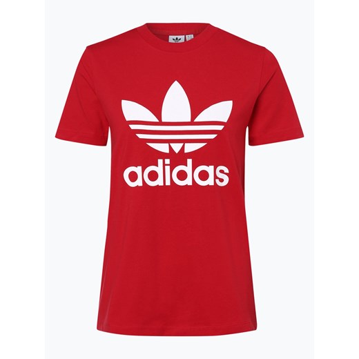 adidas Originals - T-shirt damski, czerwony Adidas Originals  L vangraaf