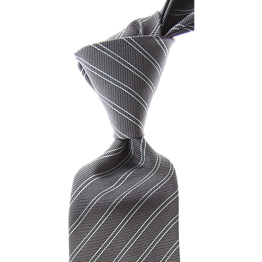 Giorgio Armani Krawaty Na Wyprzedaży, Ciemny perłowy szary, Jedwab, 2019  Giorgio Armani One Size promocja RAFFAELLO NETWORK 
