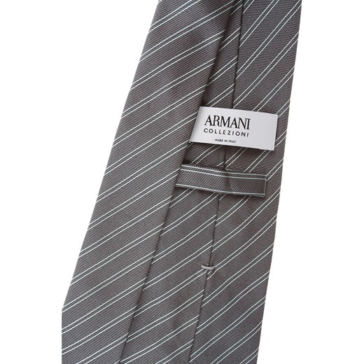 Giorgio Armani Krawaty Na Wyprzedaży, Ciemny perłowy szary, Jedwab, 2019 Giorgio Armani  One Size okazyjna cena RAFFAELLO NETWORK 