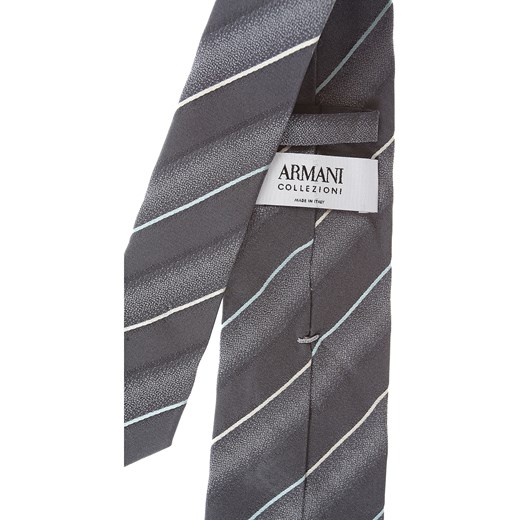 Giorgio Armani Krawaty Na Wyprzedaży, Szary, Jedwab, 2019  Giorgio Armani One Size wyprzedaż RAFFAELLO NETWORK 