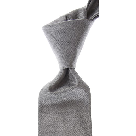 Giorgio Armani Krawaty Na Wyprzedaży, Bright Grey, Jedwab, 2019  Giorgio Armani One Size okazyjna cena RAFFAELLO NETWORK 