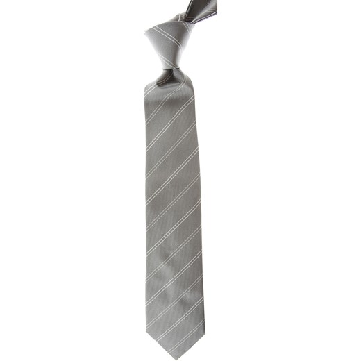 Giorgio Armani Krawaty Na Wyprzedaży, Light Silver Grey, Jedwab, 2019 Giorgio Armani  One Size okazyjna cena RAFFAELLO NETWORK 