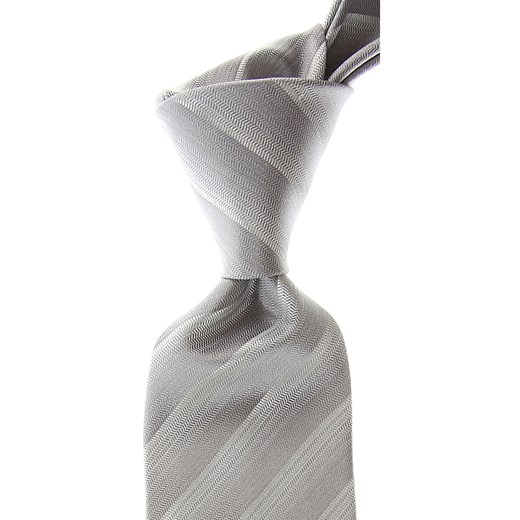 Giorgio Armani Krawaty Na Wyprzedaży, Shaded Light Grey, Jedwab, 2019 Giorgio Armani  One Size wyprzedaż RAFFAELLO NETWORK 