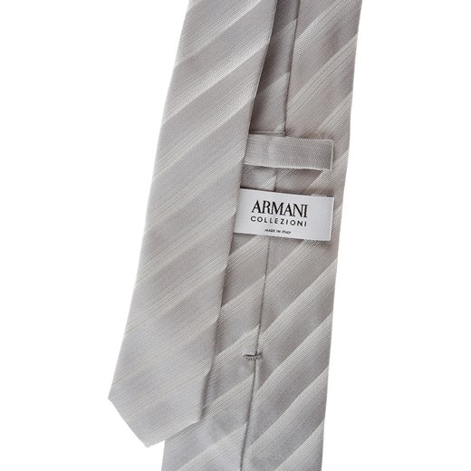Giorgio Armani Krawaty Na Wyprzedaży, Shaded Light Grey, Jedwab, 2019 Giorgio Armani  One Size okazja RAFFAELLO NETWORK 