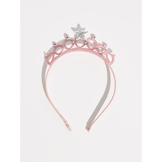 Sinsay - Opaska korona - Różowy  Sinsay One Size 