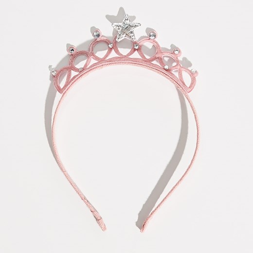 Sinsay - Opaska korona - Różowy  Sinsay One Size 