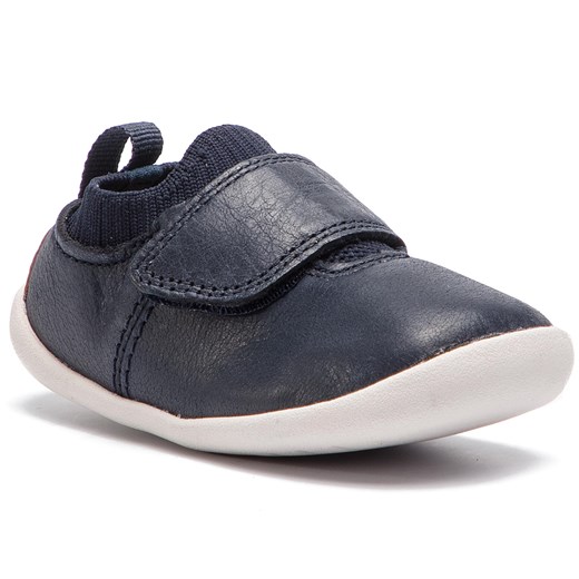 Półbuty CLARKS - Roamer Seek 261358456  Navy Leather