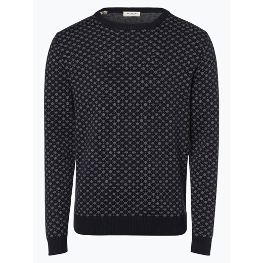 Sweter męski Selected w abstrakcyjnym wzorze 