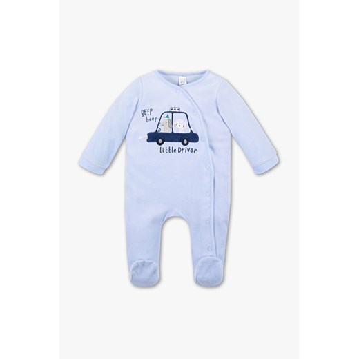 Odzież dla niemowląt Baby Club niebieska w nadruki 