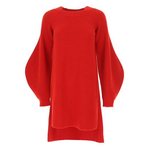 Stella Mccartney sweter damski czerwony 