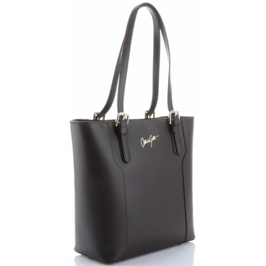 Vittoria Gotti shopper bag elegancka bez dodatków 