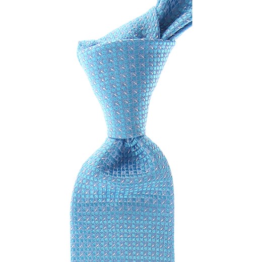Krawat Giorgio Armani niebieski 
