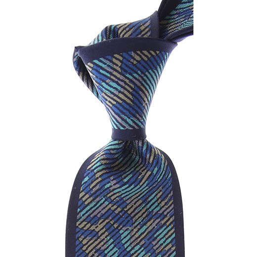 Niebieski krawat Mila Schon 