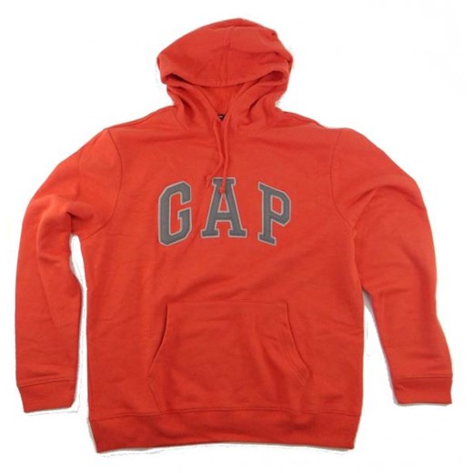 Męska bluza Gap w kolorze pomarańczowym, rozmiar XL amerier czerwony bawełniane