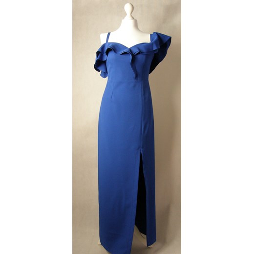 Niebieska sukienka Nifiko na ramiączkach dzienna 