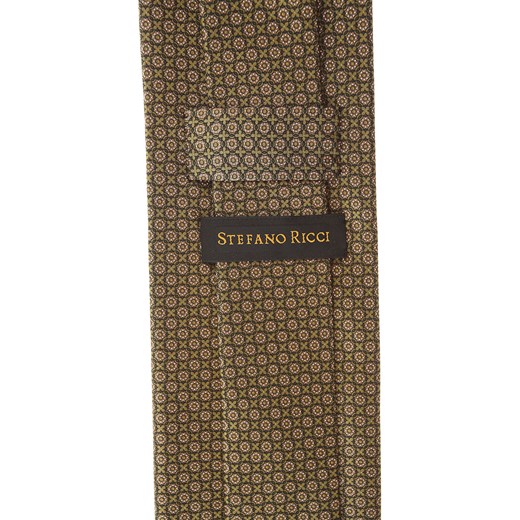 Krawat Stefano Ricci bez wzorów 