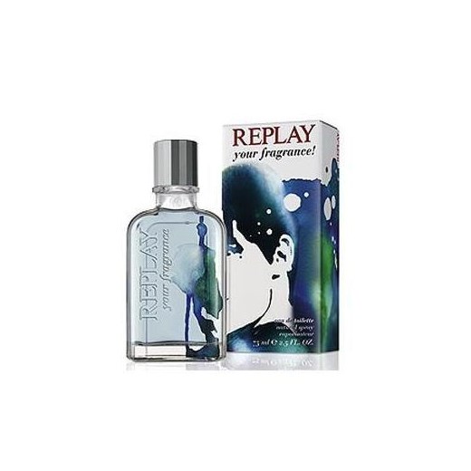 Replay your fragrance! for him perfumy męskie - woda toaletowa 75ml - 75ml 