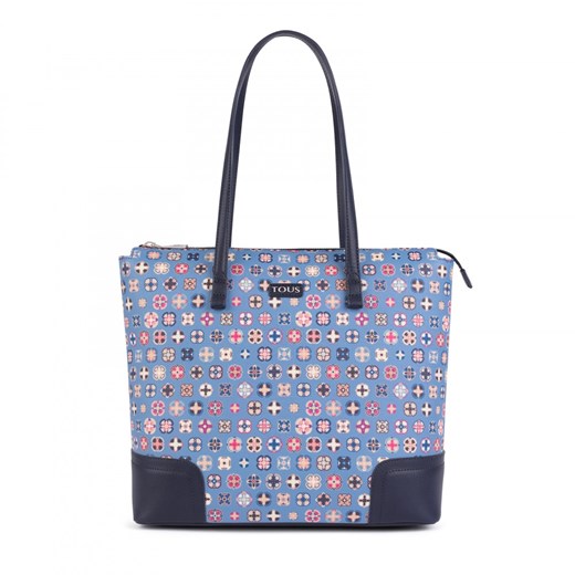 Tous shopper bag bez dodatków z nadrukiem