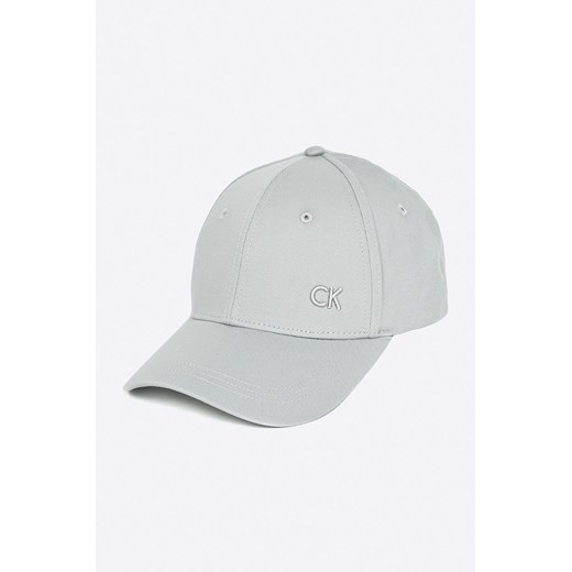 Calvin Klein czapka z daszkiem męska szara 