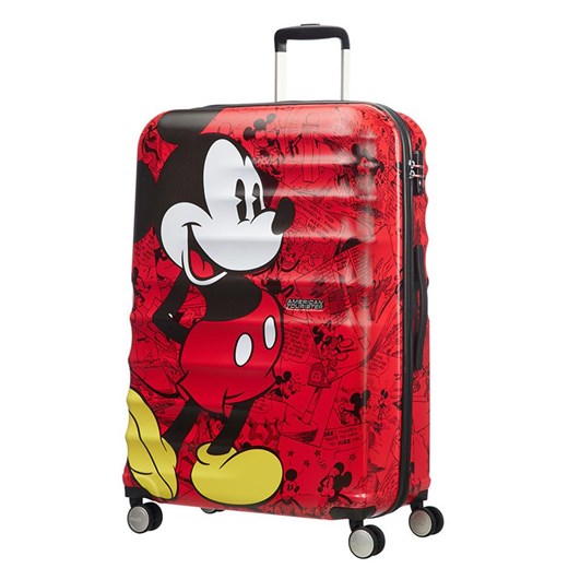 Duża walizka SAMSONITE AT MICKEY COMICS RED 85673 Czerwona