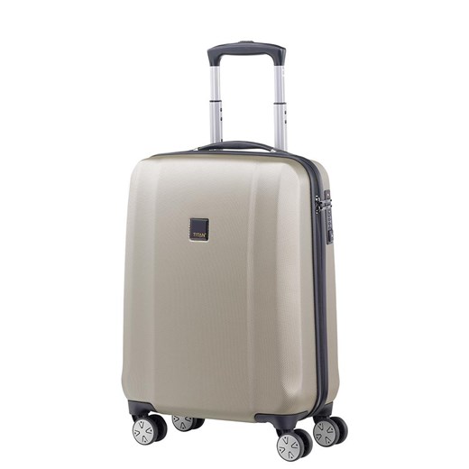Mała kabinowa walizka TITAN XENON PLUS 809406-40 Szampańska