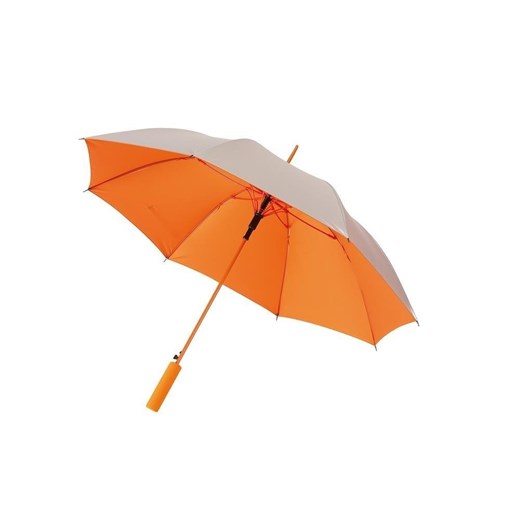Automatyczny parasol KEMER JIVE pomarańczowy/srebrny
