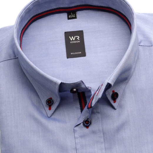 Koszula WR London (wzrost 176-182) willsoor-sklep-internetowy niebieski klasyczny