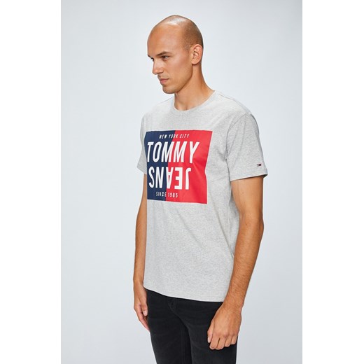 T-shirt męski szary Tommy Jeans 