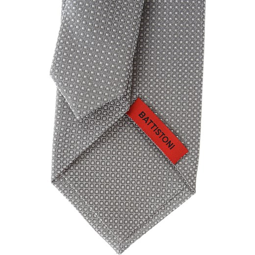 Krawat Battistoni bez wzorów 