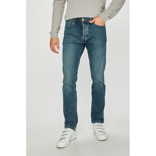 Wrangler jeansy męskie z jeansu 