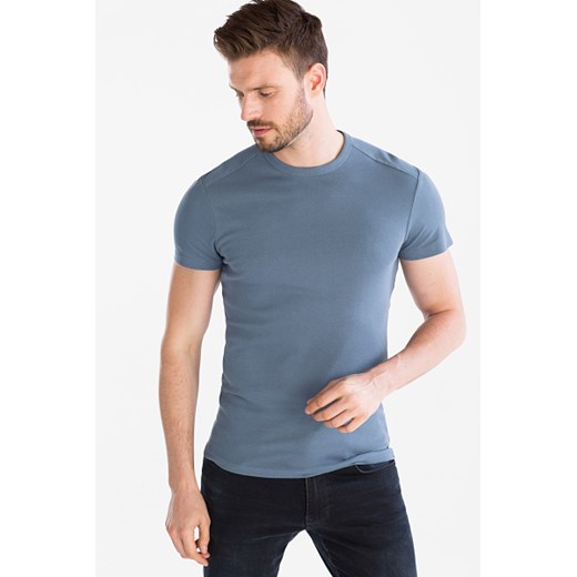 C&A Uniwersalny t-shirt – bawełna ekologiczna, Niebieski, Rozmiar: 3XL