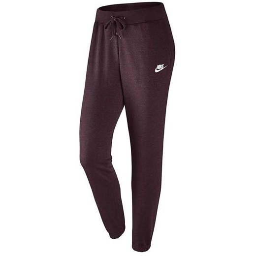 Spodnie dresowe damskie Sportswear NSW Pants Nike (bordowe 2)  Nike XS promocyjna cena SPORT-SHOP.pl 
