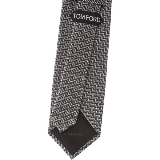 Tom Ford Krawaty Na Wyprzedaży, Ciemny popielaty szary, Jedwab, 2019 Tom Ford  One Size okazyjna cena RAFFAELLO NETWORK 