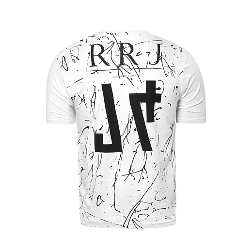 Wyprzedaż Męska koszulka t-shirt ripro16-1402 - biała