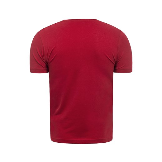 Wyprzedaż Męska koszulka t-shirt atc124 - czerwony
