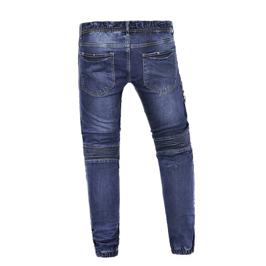 Spodnie jeansowe męskie joggery - ta43