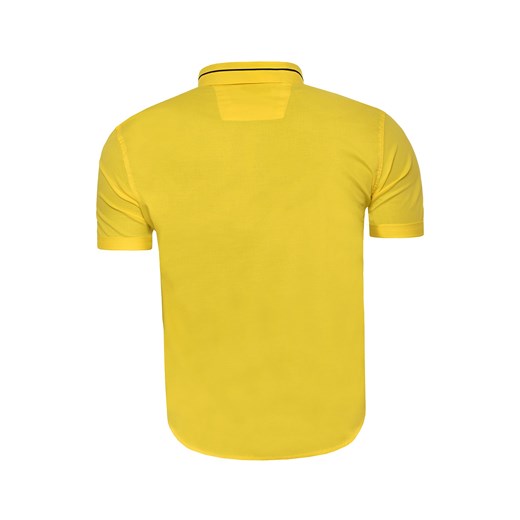 Wyprzedaż Koszula męska  rs11- żółta