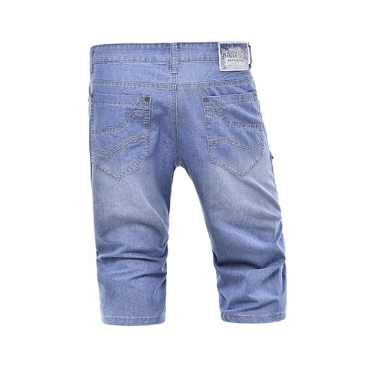 Krótkie spodenki męskie j3431 - jeansowe
