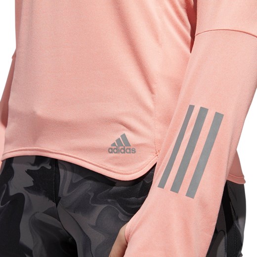 Bluzka sportowa Adidas Performance bez wzorów 
