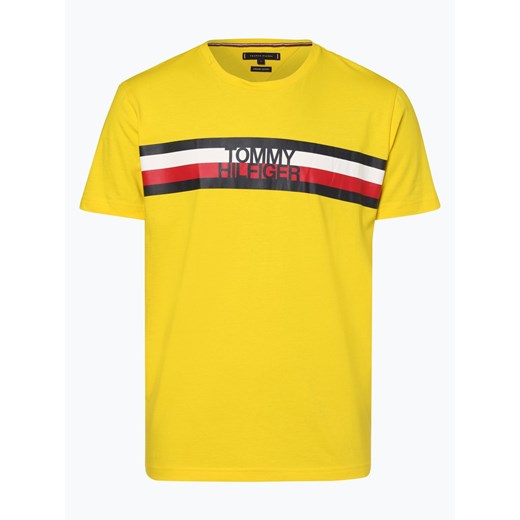 T-shirt męski żółty Tommy Hilfiger 