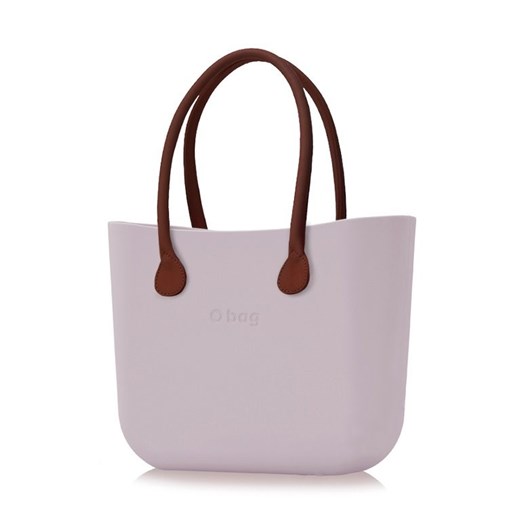 Shopper bag O Bag bez dodatków matowa casualowa do ręki 