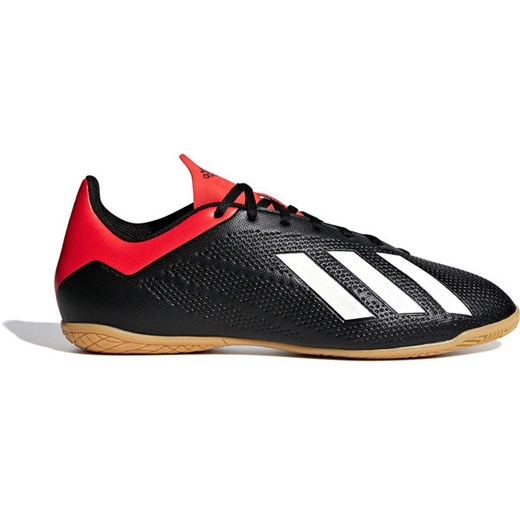 Buty piłkarskie halowe X Tango 18.4 IN Adidas (czarno-czerwone) Adidas  45 1/3 promocja SPORT-SHOP.pl 