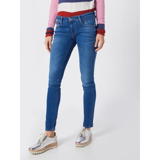 Jeansy damskie Tommy Jeans w miejskim stylu na jesień bez wzorów 