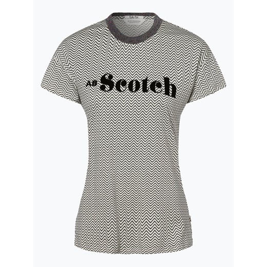 Scotch & Soda - T-shirt damski, czarny Scotch&Soda  M vangraaf
