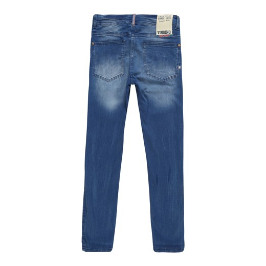 Spodnie chłopięce Vingino jeansowe bez wzorów 