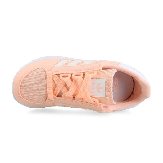 Buty sportowe dziecięce różowe Adidas Originals ze skóry 