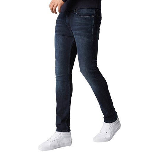 Jeansy męskie Calvin Klein z jeansu casual 