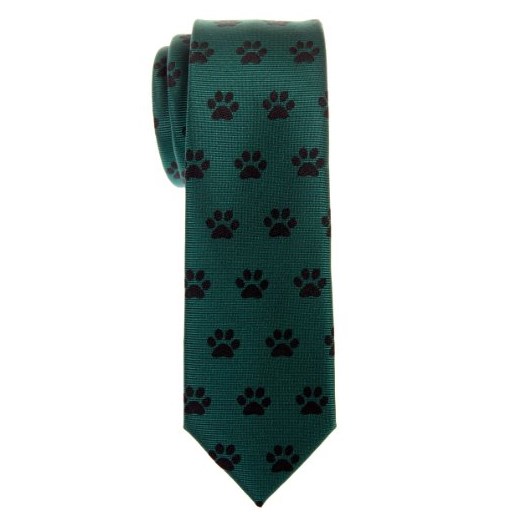 retreez męskie krawat, tłoczone -  jeden rozmiar zielony – zielony