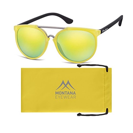 Montana Eyewear suno ptic ms32 °C okulary przeciwsłoneczne w kolorze żółtym, łącznie z materiału worek  Montana Eyewear sprawdź dostępne rozmiary Amazon