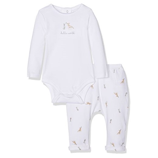 Biała odzież dla niemowląt Mamas & Papas unisex z nadrukami 